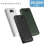 پاور بانک 20000 میلی آمپر 30 وات پاورولوژی POWEROLOGY COMPACT POWER BANK 20000mAh