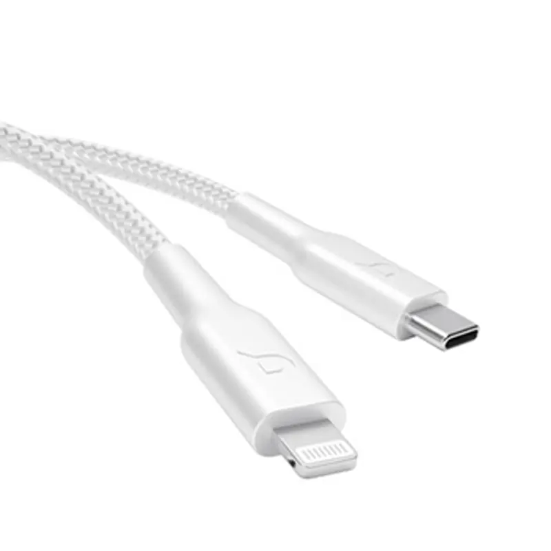 کابل Type-Cبه لایتنینگ 1.2 متر 20 وات پاورولوژی Powerology New Braided Type-C to Lightning Cable